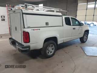 2022 Chevrolet Colorado 4WD Work Truck with VIN 1GCHTBEAXN1305644, listed as a IAAI auction lot 43423643 with 48,737 mi miles and . Bid and sale history available at DreamBid. Image 4.