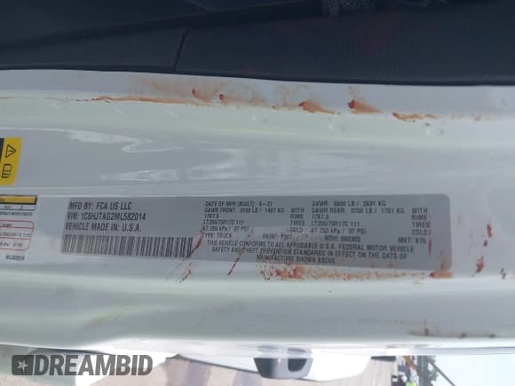 ✅ 2021 Jeep Gladiator Sport S • VIN: 1C6HJTAG2ML582014 • Lot: 42646160. Wystawiony na IAAI z przebiegiem Nie podano. Bezpłatny archiwum sprzedaży aukcyjnych z USA i szczegółowy raport historii pojazdu na DreamBid. Zdjęcie 9.