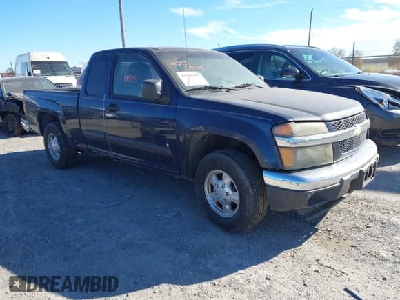 ✅ 2008 Chevrolet Colorado 1LT • VIN: 1GCCS39E088205600 • Lot: 43590595. Wystawiony na IAAI z przebiegiem 152 430 mil. Bezpłatny archiwum sprzedaży aukcyjnych z USA i szczegółowy raport historii pojazdu na DreamBid. Zdjęcie 1.