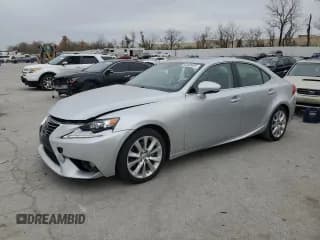 ✅ 2014 Lexus IS 250 • VIN: JTHCF1D2XE5003302 • Lot: 92405535. Listed on Copart with 39,165 mi. Free auction sales archive from the USA and detailed vehicle history report at DreamBid. Image 1.