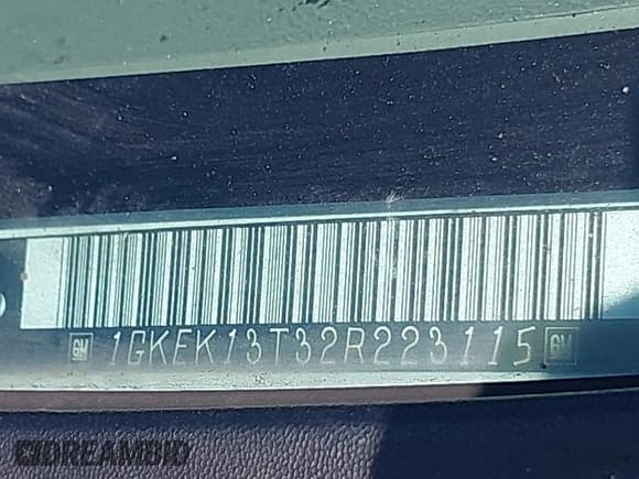✅ 2002 GMC Yukon SLT • VIN: 1GKEK13T32R223115 • Lot: 42664072. Wystawiony na IAAI z przebiegiem 237 016 mil. Bezpłatny archiwum sprzedaży aukcyjnych z USA i szczegółowy raport historii pojazdu na DreamBid. Zdjęcie 9.