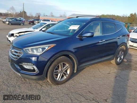 ✅ 2017 Hyundai Santa Fe 2.4L • VIN: 5XYZUDLB3HG452580 • Lot: 43900244. Listed on IAAI with 60,563 mi. Free auction sales archive from the USA and detailed vehicle history report at DreamBid. Image 2.