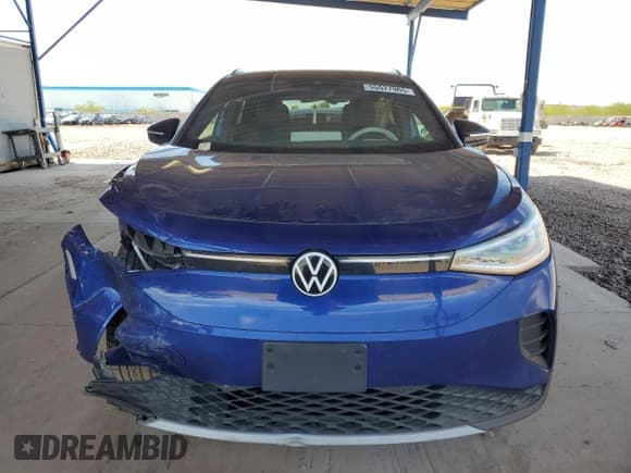 ✅ 2021 Volkswagen ID.4 1st Edition • VIN: WVGDMPE23MP018736 • Lot: 55527965. Listed on Copart with 28,863 mi. Free auction sales archive from the USA and detailed vehicle history report at DreamBid. Image 5.