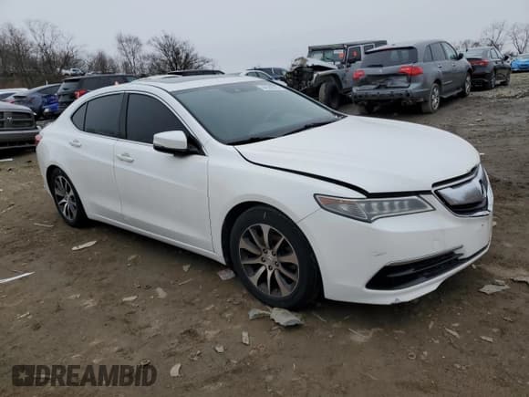 ✅ 2016 Acura TLX Technology • VIN: 19UUB1F54GA005342 • Lot: 44508235. Listed on Copart with 93,628 mi. Free auction sales archive from the USA and detailed vehicle history report at DreamBid. Image 4.