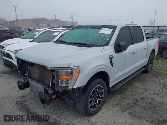 ✅ 2022 Ford F-150 XL • VIN: 1FTEW1CP5NKD60850 • Lot: 41364885. Listed on IAAI with 49,609 mi. Free auction sales archive from the USA and detailed vehicle history report at DreamBid. Image 19.