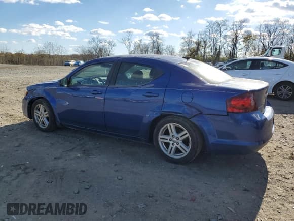 ✅ 2013 Dodge Avenger SXT • VIN: 1C3CDZCB7DN576975 • Lot: 91231455. Listed on Copart with 100,814 mi. Free auction sales archive from the USA and detailed vehicle history report at DreamBid. Image 2.
