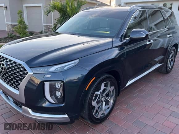 2021 Hyundai Palisade Calligraphy с VIN KM8R7DHE9MU213971, выставлен на аукционе Copart как лот 80785074 с пробегом 33 388 миль миль и Чистый • Clean title. История ставок и продаж доступна на DreamBid. Изображение 2.