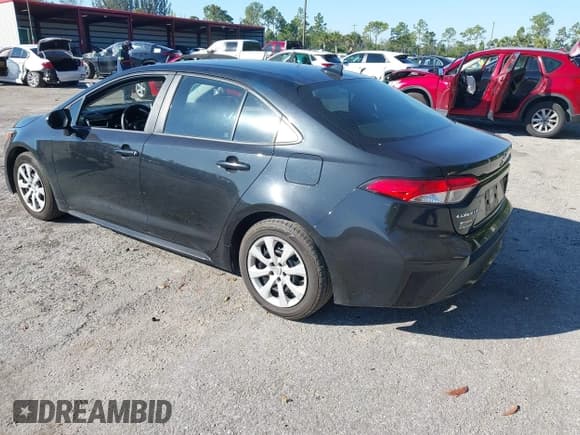 ✅ 2021 Toyota Corolla LE • VIN: 5YFEPMAE9MP242137 • Lot: 43702103. Listed on IAAI with 98,625 mi. Free auction sales archive from the USA and detailed vehicle history report at DreamBid. Image 3.