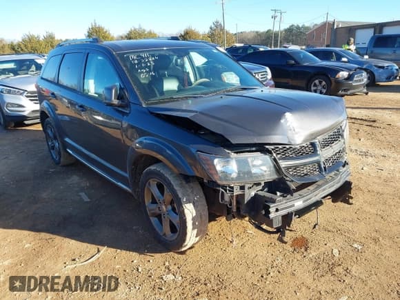✅ 2016 Dodge Journey Crossroad • VIN: 3C4PDCGG7GT138932 • Лот: 41311882. Опубликован ранее на IAAI с пробегом 131 734 миль. Бесплатный доступ к архиву аукционных продаж из США и подробный отчёт об истории автомобиля на DreamBid. Изображение 1.