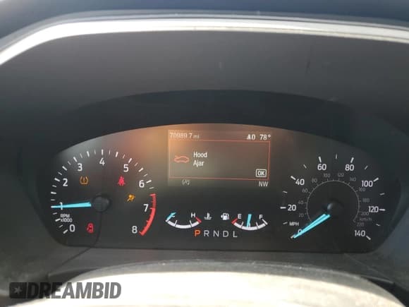 ✅ 2021 Ford Escape S • VIN: 1FMCU0F61MUA97278 • Lot: 56353785. Listed on Copart with 70,989 mi. Free auction sales archive from the USA and detailed vehicle history report at DreamBid. Image 9.