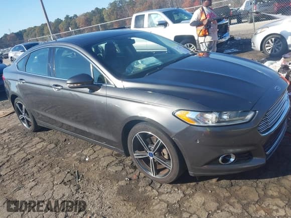 ✅ 2016 Ford Fusion Titanium • VIN: 3FA6P0K96GR140023 • Lot: 43714831. Listed on IAAI with 144,663 mi. Free auction sales archive from the USA and detailed vehicle history report at DreamBid. Image 1.
