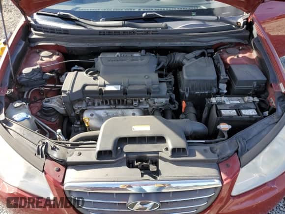 2008 Hyundai Elantra GLS z VIN KMHDU46D48U587472, wystawiony jako Copart lot #75628524 z przebiegiem 165 363 mil mil oraz Szkoda całkowita • Salvage title. Historia ofert i sprzedaży dostępna na DreamBid. Obrazek 13.