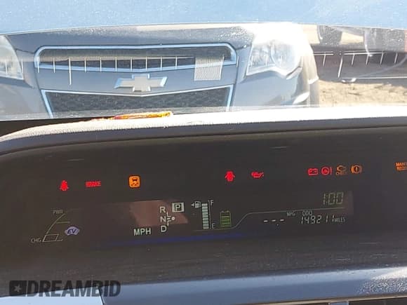 ✅ 2012 Toyota Prius Three • VIN: JTDZN3EUXC3150271 • Lot: 43818228. Listed on IAAI with 149,211 mi. Free auction sales archive from the USA and detailed vehicle history report at DreamBid. Image 7.