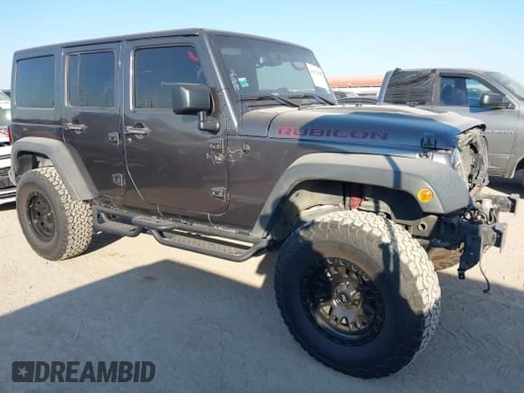 ✅ 2016 Jeep Wrangler Unlimited Rubicon • VIN: 1C4BJWFG0GL291654 • Lot: 43321508. Listed on IAAI with 106,049 mi. Free auction sales archive from the USA and detailed vehicle history report at DreamBid. Image 1.