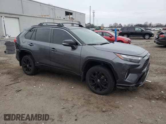 ✅ 2022 Toyota RAV4 Hybrid XSE • VIN: JTME6RFV3ND527963 • Лот: 93781515. Опубликован ранее на Copart с пробегом 41 378 миль. Бесплатный доступ к архиву аукционных продаж из США и подробный отчёт об истории автомобиля на DreamBid. Изображение 4.