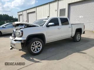 ✅ 2018 GMC Sierra 1500 SLT • VIN: 3GTU2NEC3JG337478 • Лот: 71589025. Опубликован ранее на Copart с пробегом 166 504 миль. Бесплатный доступ к архиву аукционных продаж из США и подробный отчёт об истории автомобиля на DreamBid. Изображение 1.