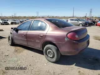 2000 Dodge Neon Highline with VIN 1B3ES46C3YD785290, listed as a Copart auction lot 46607515 with 199,074 mi miles and Salvage title. Bid and sale history available at DreamBid. Image 2.