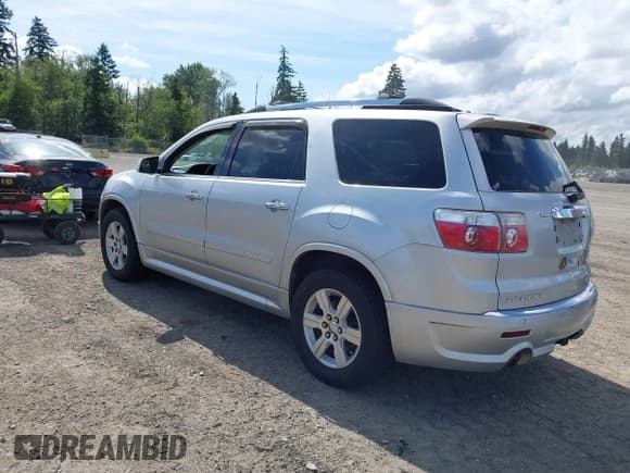 ✅ 2012 GMC Acadia Denali • VIN: 1GKKVTED3CJ321511 • Lot: 42555102. Listed on IAAI with 160,857 mi. Free auction sales archive from the USA and detailed vehicle history report at DreamBid. Image 3.