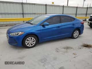 2017 Hyundai Elantra SE z VIN 5NPD74LF1HH191771, wystawiony jako Copart lot #82762305 z przebiegiem 137 493 mil mil oraz Czysty tytuł • Clean title. Historia ofert i sprzedaży dostępna na DreamBid. Obrazek 1.