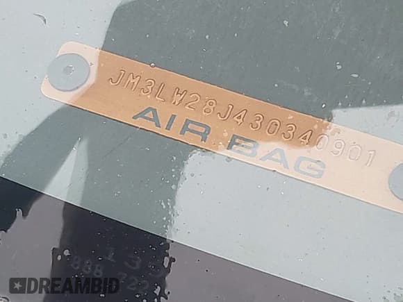 ✅ 2003 Mazda MPV LX • VIN: JM3LW28J430340901 • Lot: 42576024. Listed on IAAI with Not provided. Free auction sales archive from the USA and detailed vehicle history report at DreamBid. Image 11.