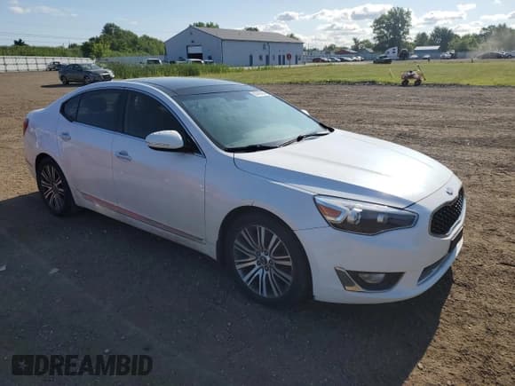 ✅ 2014 Kia Cadenza Premium • VIN: KNALN4D75E5139674 • Лот: 63929454. Опубликован ранее на Copart с пробегом 155 446 миль. Бесплатный доступ к архиву аукционных продаж из США и подробный отчёт об истории автомобиля на DreamBid. Изображение 4.