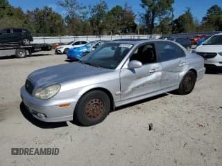 ✅ 2003 Hyundai Sonata • VIN: KMHWF25SX3A818800 • Lot: 82638495. Listed on Copart with 127,008 mi. Free auction sales archive from the USA and detailed vehicle history report at DreamBid. Image 1.