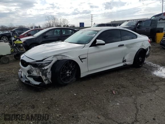 ✅ 2019 BMW M4 • VIN: WBS4Y9C53KAG67529 • Lot: 51068905. Listed on Copart with 43,147 mi. Free auction sales archive from the USA and detailed vehicle history report at DreamBid. Image 1.