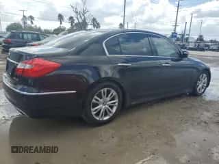 2012 Hyundai Genesis 3.8L z VIN KMHGC4DD0CU171009, wystawiony jako Copart lot #78090454 z przebiegiem 79 991 mil mil oraz Szkoda całkowita • Salvage title. Historia ofert i sprzedaży dostępna na DreamBid. Obrazek 3.