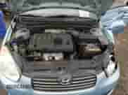 2010 Hyundai Accent GL with VIN KMHCN4BC9AU394049, listed as a Copart auction lot 86221915 with 235,404 mi miles and Clean title. Bid and sale history available at DreamBid. Image 11.