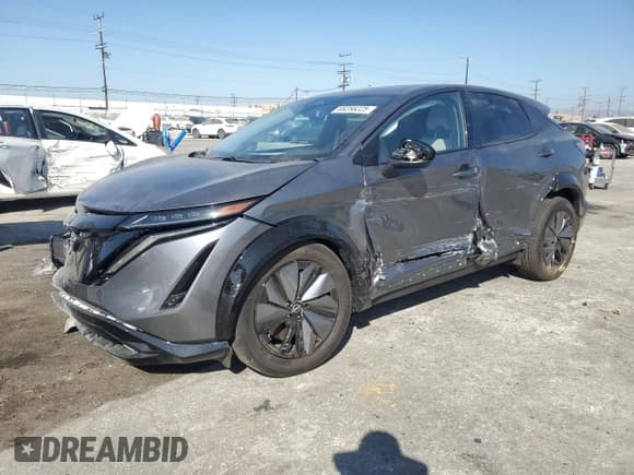 ✅ 2025 Nissan ARIYA Evolve+ • VIN: JN8DF0BF8SM765684 • Lot: 69258225. Wystawiony na Copart z przebiegiem 2 378 mil. Bezpłatny archiwum sprzedaży aukcyjnych z USA i szczegółowy raport historii pojazdu na DreamBid. Zdjęcie 1.