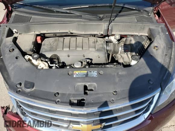 2017 Chevrolet Traverse LT with VIN 1GNKVGKD5HJ161976, listed as a Copart auction lot 80530855 with 133,661 mi miles and Salvage title. Bid and sale history available at DreamBid. Image 12.