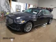 ✅ 2021 Genesis G90 Premium • VIN: KMTF34PA4MU086940 • Лот: 47363335. Опубликован ранее на Copart с пробегом 8 710 миль. Бесплатный доступ к архиву аукционных продаж из США и подробный отчёт об истории автомобиля на DreamBid. Изображение 1.