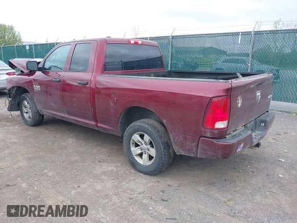 2019 Ram 1500 Tradesman with VIN 1C6RR7FG7KS501699, listed as a IAAI auction lot 42220021 with 92,433 mi miles and . Bid and sale history available at DreamBid. Image 3.