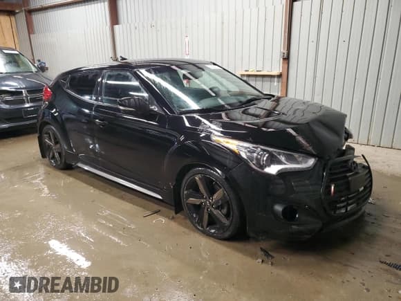 ✅ 2015 Hyundai Veloster Turbo • VIN: KMHTC6AE6FU240362 • Lot: 83382914. Wystawiony na Copart z przebiegiem 97 332 mil. Bezpłatny archiwum sprzedaży aukcyjnych z USA i szczegółowy raport historii pojazdu na DreamBid. Zdjęcie 4.
