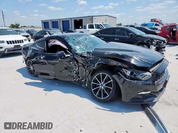 ✅ 2016 Ford Mustang EcoBoost • VIN: 1FA6P8TH9G5332852 • Lot: 67837015. Listed on Copart with 119,285 mi. Free auction sales archive from the USA and detailed vehicle history report at DreamBid. Image 4.