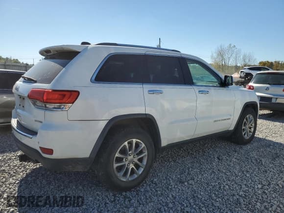 ✅ 2014 Jeep Grand Cherokee Limited • VIN: 1C4RJEBG6EC107197 • Lot: 91299805. Listed on Copart with 208,656 mi. Free auction sales archive from the USA and detailed vehicle history report at DreamBid. Image 3.