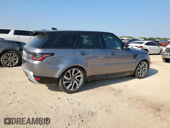 ✅ 2022 Land Rover Range Rover Sport HSE Silver Edition • VIN: SALWR2SU2NA203882 • Lot: 71497635. Listed on Copart with 55,980 mi. Free auction sales archive from the USA and detailed vehicle history report at DreamBid. Image 3.
