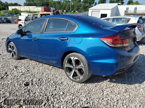 ✅ 2014 Honda Civic Si • VIN: 2HGFB6E51EH702294 • Lot: 64784845. Listed on Copart with 110,951 mi. Free auction sales archive from the USA and detailed vehicle history report at DreamBid. Image 2.