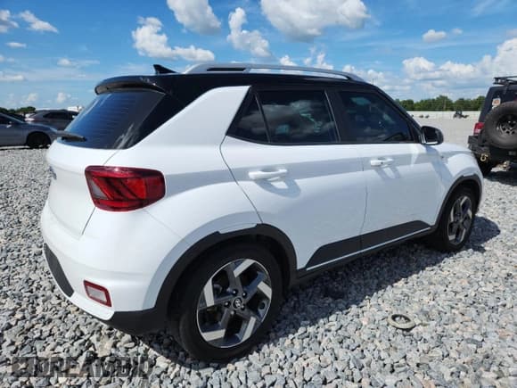 ✅ 2022 Hyundai Venue Limited • VIN: KMHRC8A36NU208112 • Lot: 61246415. Listed on Copart with 34,363 mi. Free auction sales archive from the USA and detailed vehicle history report at DreamBid. Image 3.