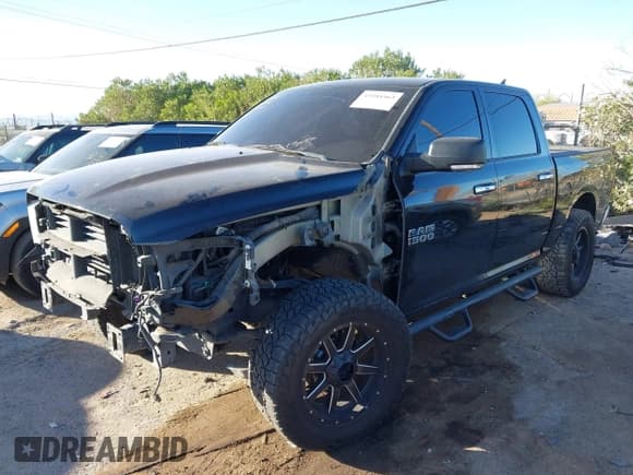 ✅ 2014 Ram 1500 Big Horn • VIN: 1C6RR6LM4ES286677 • Лот: 43584463. Опубликован ранее на IAAI с пробегом 103 644 миль. Бесплатный доступ к архиву аукционных продаж из США и подробный отчёт об истории автомобиля на DreamBid. Изображение 2.