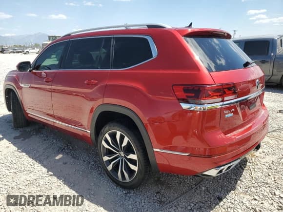 ✅ 2021 Volkswagen Atlas SEL Premium R-Line • VIN: 1V2FR2CA5MC610236 • Lot: 65590835. Listed on Copart with 37,889 mi. Free auction sales archive from the USA and detailed vehicle history report at DreamBid. Image 2.