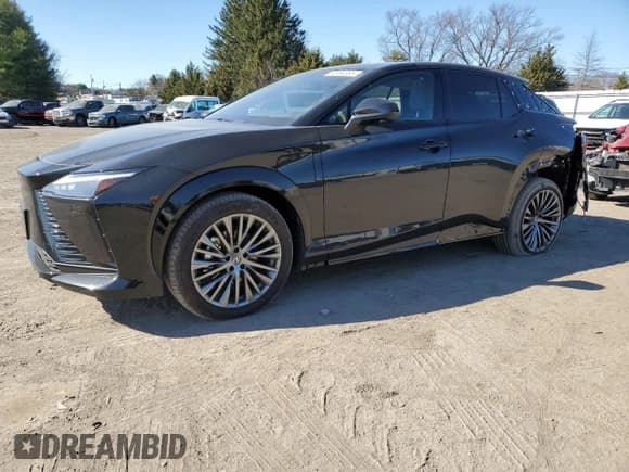 ✅ 2024 Lexus RZ 450e Premium • VIN: JTJAAAAB7RA024307 • Lot: 50384385. Listed on Copart with 3,952 mi. Free auction sales archive from the USA and detailed vehicle history report at DreamBid. Image 1.