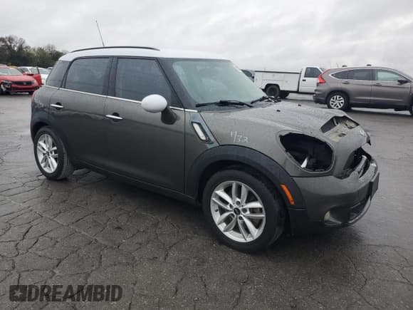 ✅ 2012 MINI Countryman S • VIN: WMWZC3C58CWL86804 • Lot: 89829365. Listed on Copart with 171,559 mi. Free auction sales archive from the USA and detailed vehicle history report at DreamBid. Image 4.