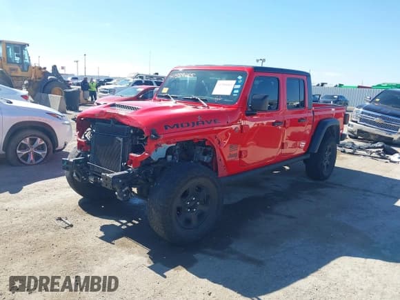 ✅ 2022 Jeep Gladiator Mojave • VIN: 1C6JJTEG6NL162446 • Lot: 41589465. Listed on IAAI with 75,942 mi. Free auction sales archive from the USA and detailed vehicle history report at DreamBid. Image 2.