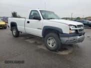 ✅ 2003 Chevrolet Silverado 2500HD Work Truck • VIN: 1GCHK24U53E371443 • Lot: 82538005. Wystawiony na Copart z przebiegiem 189 003 mil. Bezpłatny archiwum sprzedaży aukcyjnych z USA i szczegółowy raport historii pojazdu na DreamBid. Zdjęcie 4.