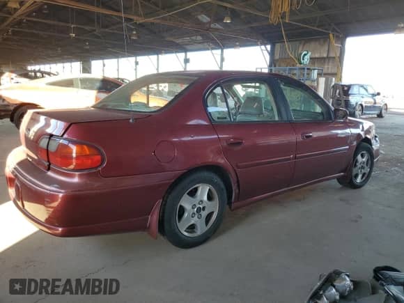 2002 Chevrolet Malibu LS z VIN 1G1NE52J12M622282, wystawiony jako Copart lot #81814814 z przebiegiem Nie podano mil oraz Szkoda całkowita • Salvage title. Historia ofert i sprzedaży dostępna na DreamBid. Obrazek 3.