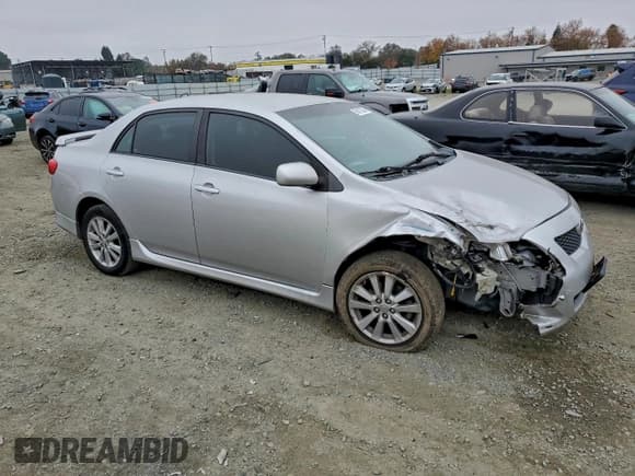 ✅ 2010 Toyota Corolla • VIN: 1NXBU4EE5AZ309395 • Lot: 95912225. Listed on Copart with 192,193 mi. Free auction sales archive from the USA and detailed vehicle history report at DreamBid. Image 4.