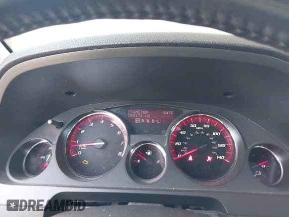 ✅ 2009 GMC Acadia SLE1 • VIN: 1GKER13D99J208888 • Lot: 43083813. Listed on IAAI with 193,171 mi. Free auction sales archive from the USA and detailed vehicle history report at DreamBid. Image 7.