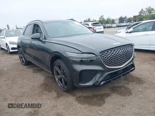 ✅ 2025 Genesis GV70 Sport • VIN: KMUMCDTC4SU176838 • Лот: 42407920. Опубликован ранее на IAAI с пробегом 6 328 миль. Бесплатный доступ к архиву аукционных продаж из США и подробный отчёт об истории автомобиля на DreamBid. Изображение 1.