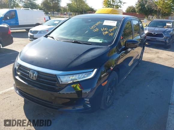 ✅ 2023 Honda Odyssey Touring • VIN: 5FNRL6H83PB060524 • Lot: 43371431. Listed on IAAI with 9,840 mi. Free auction sales archive from the USA and detailed vehicle history report at DreamBid. Image 19.